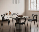 (Kartell 2025) – Masters Cadeira – (Black) – 5866-09