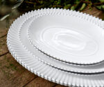 (Costa Nova 2025) – ED_Pearl – Travessa Oval – (M) – (White) – PEA401-WHI