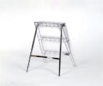 (Kartell 2026) – Upper – Small Stepping ladder – (PMMA – Chrystal) -G7030_70