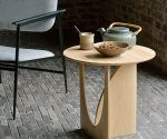 (Ethnicraft 2026) – Geometric – Side table (Oak) – 50537
