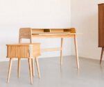(Zuiver 2025) – Barbier Desk (Oak) – 2600004