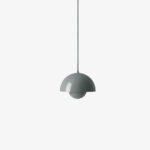 (&Tradition 2024) – Flowerpot VP1 – Ceiling Lamp – (Vermilion Red) – 133082A182