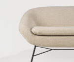 (Ethnicraft) Barrow – Rounded Edges Sofa (Off White) – 20165