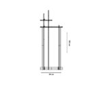 (FermLiving 2024) – Bridge – Clothes Stand – (Oiled Oak) -(17kg) – 1104268367 – Pr. 449_