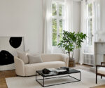 (Ethnicraft) Ellipse – Lounge Sofa – (Bege) – (300kg)