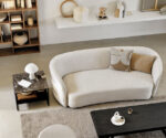 (Ethnicraft) Ellipse – Lounge Sofa – (Bege) – (300kg)