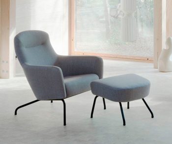 ● 𝗛𝗔𝗩𝗔𝗡𝗔 𝗟𝗢𝗪 - Poltrona Baixa de Costas Altas