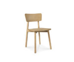 (Ethnicraft 2025) – Casale – Dinning Chair – (White Oak – Varnish) – 50072