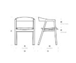 (Gazzda 2025) – Muna Chair – (Oak White) – 0F0_1CB – Pr.599,00