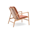 (Gazzda) – Easy Chair (Oild oak – Brown Leather) – 541_Dedo_Easy – Pr. 2155