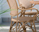 (Sika Design 2025) – Rossini Arm Chair – (Natural_ No seat) – SD-E107-NU