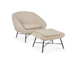 (Ethnicraft 2025) – Barrow footstool – (Off White) – 20179 – Pr.519