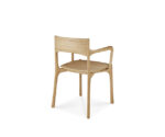 (Ethnicraft 2025) – Pi dining chair – (Oak) – (Arms) – 51340