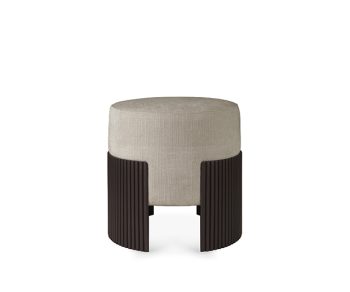 Roller Max Pouf Com Madeira ethnicraft
