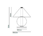 (Marset) Fragile Candieiro de Mesa – (Translucent) – A724-100 – 50 – 22k – Pr.1143,90