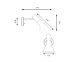 (louis poulsen) – AJ Wall Lamp (Brass & Black) – 5743161900