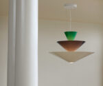 (&Tradition) – Gio LN15 – Ceiling Lamp – (Vermilion Red, Dark Burgundy & Ecru White) – Live 0 0 0 1