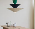 (&Tradition) – Gio LN15 – Ceiling Lamp – (Vermilion Red, Dark Burgundy & Ecru White) – Live 0 0 0 1