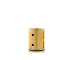(Kartell 2025) – Componibili – 2 Portas – Metal – (Gold) – 5966-09