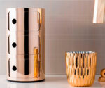 (Kartell 2025) – Componibili – 2 Portas – Metal – (Gold) – 5966-09