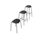 (&Tradition 2025) – Pavillion AV38 – Stool – (Walnut) – 139865A247 – 4kg