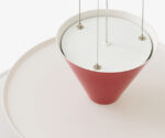 (&Tradition) – Gio LN15 – Ceiling Lamp – (Vermilion Red, Dark Burgundy & Ecru White) – Live 0 0 0 1