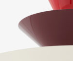 (&Tradition) – Gio LN15 – Ceiling Lamp – (Vermilion Red, Dark Burgundy & Ecru White) – Live 0 0 0 1