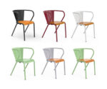 (Adico 2025) – 5008 – Outdoor Chair – (Matt – Cream -1019) – 39_03_212_A