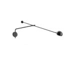 (Artemide 2025) – Ixa L – Wall Lamp – (No Plug) – (Anthracite) – 1114010A