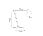 (Louis Poulsen 2025) – NPJ – Table Lamp – (Black – Table Base) – 5744164773+5744164692
