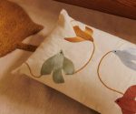(Ferm living) – Swif Bird Embroidered Cushion – (Multi) – 1104272037