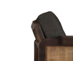 (Ethnicraft 2025) – Panel lounge chair – (Darck Brown) – 10771