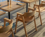 (Gazzda 2025) – Flip Chair – (Laquered Oak) – –