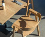 (Gazzda 2025) – Flip Chair – (Laquered Oak) – –