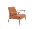 (Gazzda 2025) – Gazzda Lounge chair – (Oak White – Whiskey Leather) – xxxx