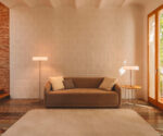 (Vibia 2025) – Dama Floor Lamp – (25 – Beige D1) – [15 – Pulsador] – 3230