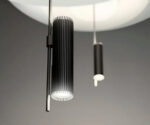 (Vibia 2025) – Flamingo Ceiling Lamp – (18 – Grafite) – DALI – 1530