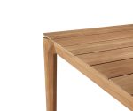 (Ethnicraft 2025) – Bok dining Table – (Teak) – (Extendable) – (200×100 – ext-300) – 10304