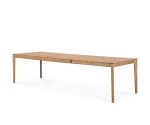 (Ethnicraft 2025) – Bok dining Table – (Teak) – (Extendable) – (200×100 – ext-300) – 10304