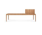 (Ethnicraft 2025) – Bok dining Table – (Teak) – (Extendable) – (200×100 – ext-300) – 10304