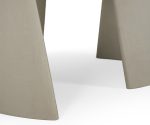 (Ethnicraft 2025) – Canyon outdoor dining table – (Concrete) – 25061