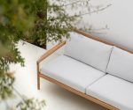 (Ethnicraft 2025) – Jack Outdoor Sofa – (Teak – Natural) – (2 Seater) – 10241
