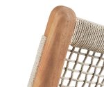 (Ethnicraft 2025) – Jack Woven – (Teak & Beige Woven) – 10223
