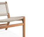 (Ethnicraft 2025) – Jack Woven – (Teak & Beige Woven) – 10223
