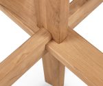 (Ethnicraft 2025) – Jack round Outdoor Dining Table – (Teak) – 10281 – 136 x76