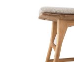 (Ethnicraft 2025) – Osso outdoor stool – (Teak – Natural) -10358