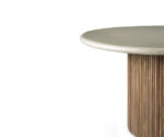 (Ethnicraft 2025) – Roller Max dining Table – (Teak & Concrete) – 11216 – Pr. 1799,00