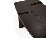 (Ethnicraft 2025) – Brutalist coffee table – (mahogany rose brown) – 35161