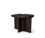 (Ethnicraft 2025) – Brutalist side table – (mahogany rose brown) – 35160