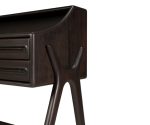 (Ethnicraft 2025) – Flow Desk – (mahogany rose brown) – 35089
